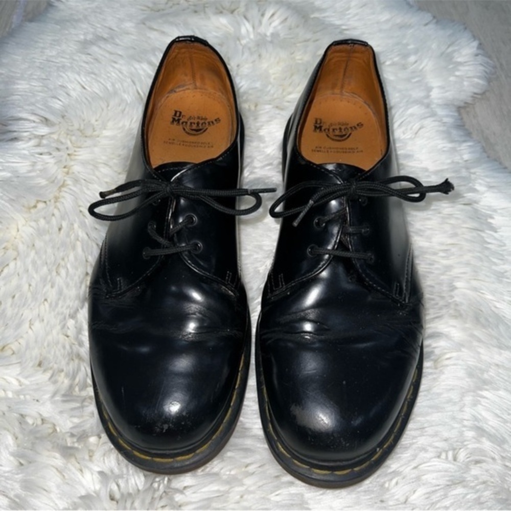 Dr. Martens Black Leather Oxfords
